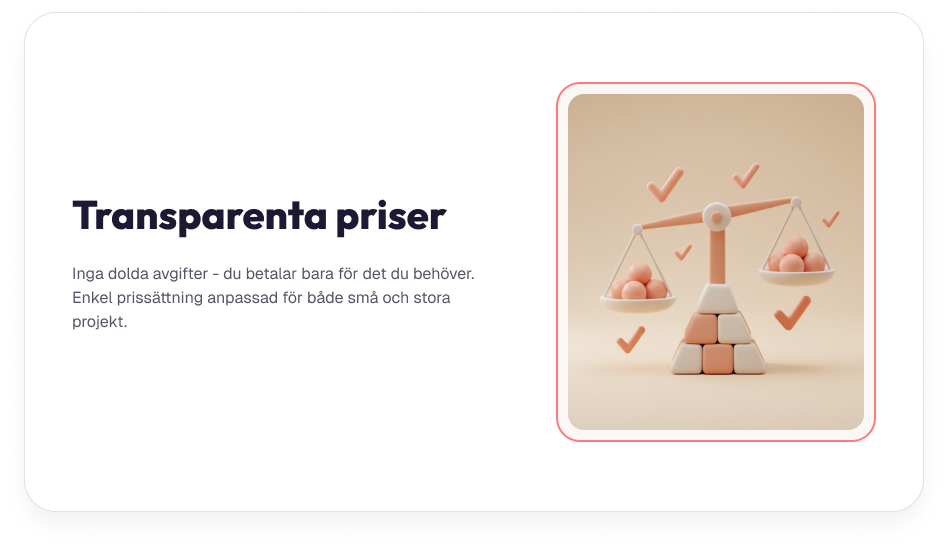 Transparenta priser